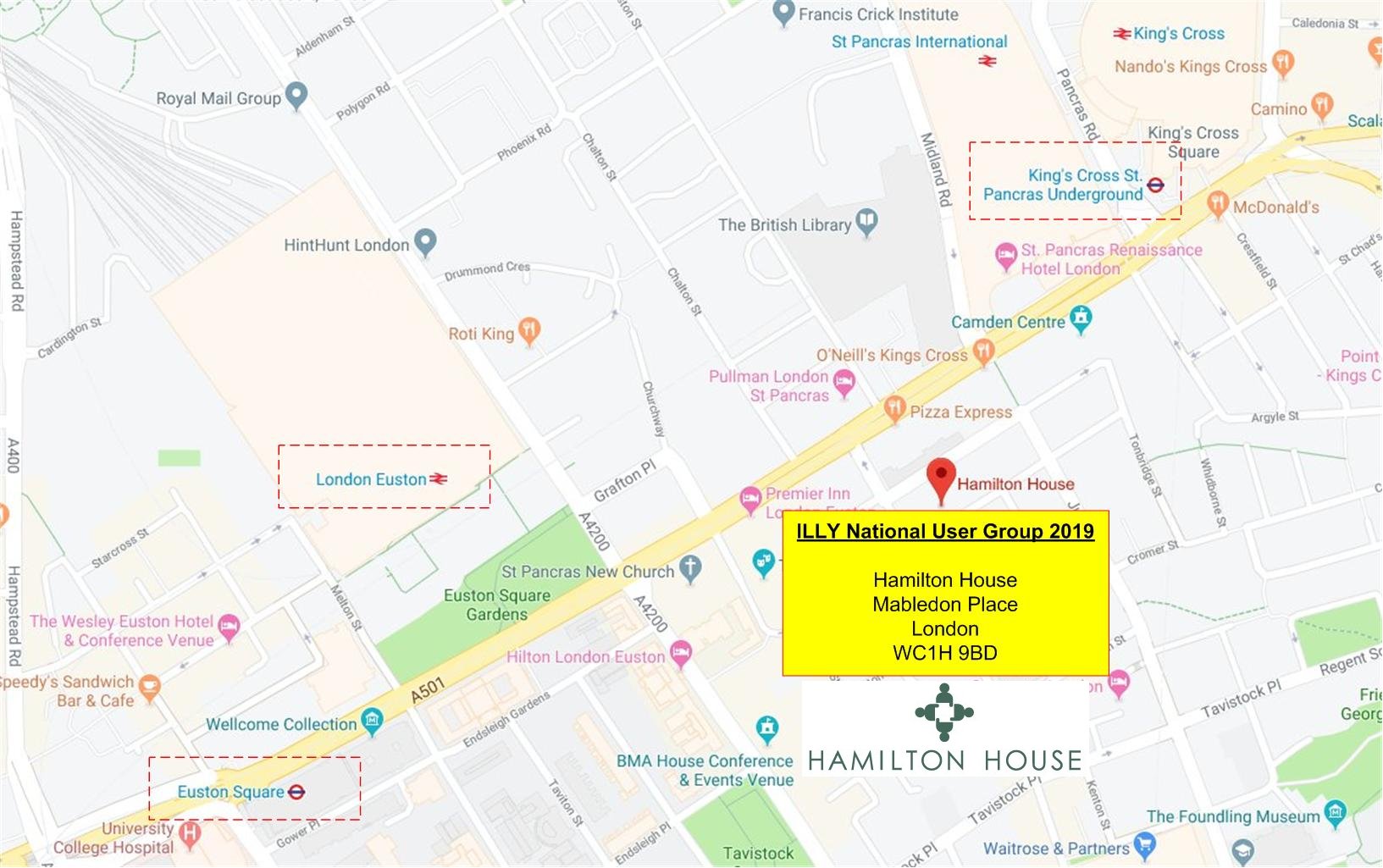 Hamilton House - Venue Map